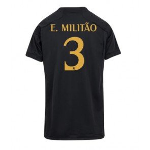Real Madrid Eder Militao #3 Replica Third Stadium Shirt for Women 2023-24 Short Sleeve